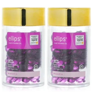 Ellips Hair Vitamin Oil - Nutri Color Duo 2x50capsules - Fresh Bloom Skin - Premium Skincare Solutions for Nourished, Hydrated, and Radiant Skin Every Day