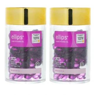 Ellips Hair Vitamin Oil - Nutri Color 2x50capsules - Fresh Bloom Skin - Premium Skincare Solutions for Nourished, Hydrated, and Radiant Skin Every Day