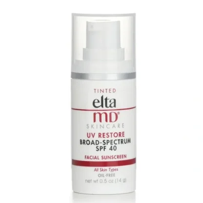 EltaMD UV Restore Physical Facial Sunscreen SPF 40 - Tinted (Miniature) 14g/0.5oz - Fresh Bloom Skin - Premium Skincare Solutions for Nourished, Hydrated, and Radiant Skin Every Day