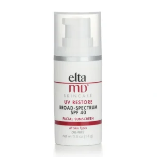 EltaMD UV Restore Physical Facial Sunscreen SPF 40 (Miniature) 14g/0.5oz - Fresh Bloom Skin - Premium Skincare Solutions for Nourished, Hydrated, and Radiant Skin Every Day