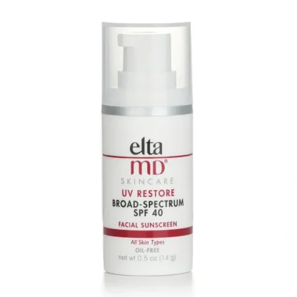 EltaMD UV Restore Physical Facial Sunscreen SPF 40 (Miniature) 14g/0.5oz - Fresh Bloom Skin - Premium Skincare Solutions for Nourished, Hydrated, and Radiant Skin Every Day