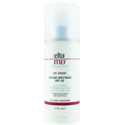 EltaMD UV Sport Water-Resistant Full-Body Sunscreen SPF 50 (Unboxed) 85g/3oz - Fresh Bloom Skin - Premium Skincare Solutions for Nourished, Hydrated, and Radiant Skin Every Day