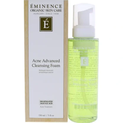 Eminence Acne Advanced Cleansing Foam by Eminence for Unisex - 5 oz Cleanser - Fresh Bloom Skin - Premium Skincare Solutions for Nourished, Hydrated, and Radiant Skin Every Day