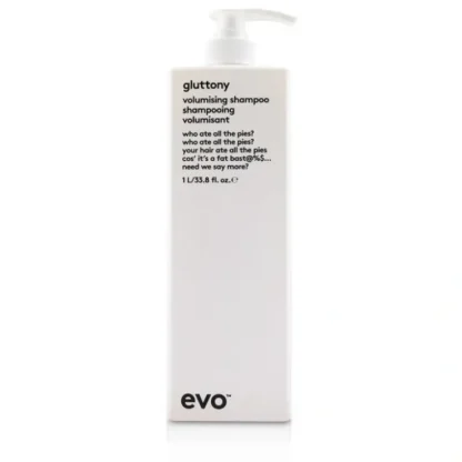 Evo Gluttony Volumising Shampoo 1000ml/33.8oz - Fresh Bloom Skin - Premium Skincare Solutions for Nourished, Hydrated, and Radiant Skin Every Day