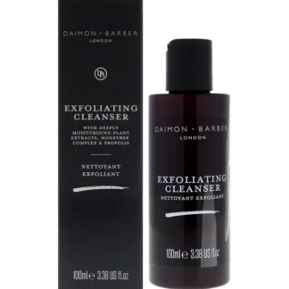 Exfoliating Cleanser by Daimon Barber for Men - 3.38 oz Cleanser - Fresh Bloom Skin - Premium Skincare Solutions for Nourished, Hydrated, and Radiant Skin Every Day