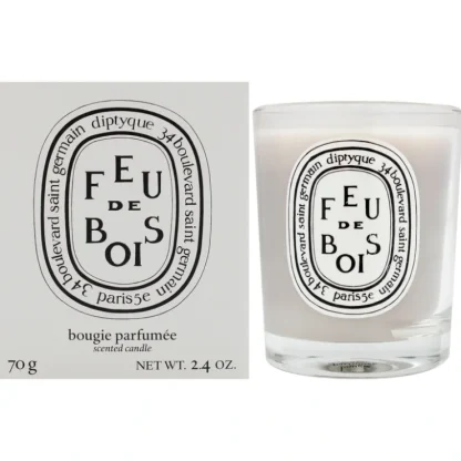 Feu De Bois Scented Candle by Diptyque for Unisex - 2.4 oz Candle - Fresh Bloom Skin - Premium Skincare Solutions for Nourished, Hydrated, and Radiant Skin Every Day
