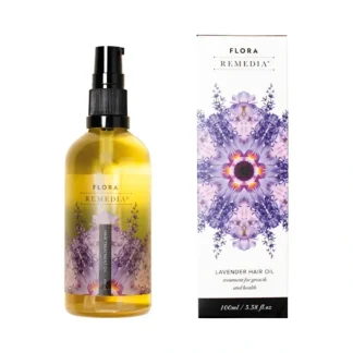 Flora Remedia Lavender Hair Oil 100ml - Fresh Bloom Skin - Premium Skincare Solutions for Nourished, Hydrated, and Radiant Skin Every Day