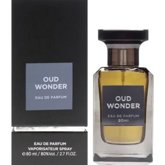 Fragrance World Oud Wonder by Fragrance World for Men - 2.7 oz EDP Spray - Fresh Bloom Skin - Premium Skincare Solutions for Nourished, Hydrated, and Radiant Skin Every Day