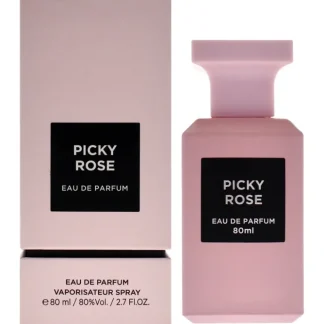 Fragrance World Picky Rose by Fragrance World for Women - 2.7 oz EDP Spray - Fresh Bloom Skin - Premium Skincare Solutions for Nourished, Hydrated, and Radiant Skin Every Day