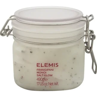 Frangipani Monoi Salt Glow by Elemis for Unisex - 17 oz Scrub - Fresh Bloom Skin - Premium Skincare Solutions for Nourished, Hydrated, and Radiant Skin Every Day