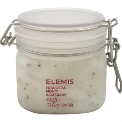 Frangipani Monoi Salt Glow by Elemis for Unisex - 17 oz Scrub - Fresh Bloom Skin - Premium Skincare Solutions for Nourished, Hydrated, and Radiant Skin Every Day