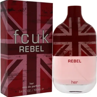 French Connection UK Fcuk Rebel by French Connection UK for Women - 3.4 oz EDP Spray - Fresh Bloom Skin - Premium Skincare Solutions for Nourished, Hydrated, and Radiant Skin Every Day
