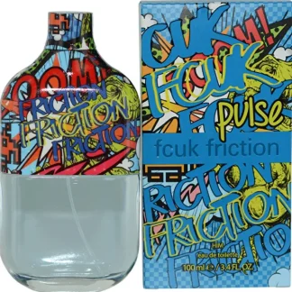 French Connection UK Fcuk Friction Pulse Eau De Toilette Spray 100ml/3.4oz - Fresh Bloom Skin - Premium Skincare Solutions for Nourished, Hydrated, and Radiant Skin Every Day