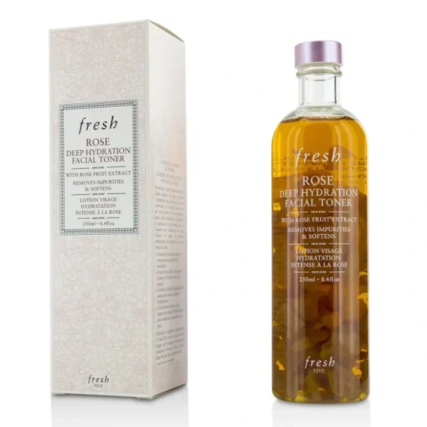 Fresh Rose Deep Hydration Facial Toner 250ml/8.4oz - Fresh Bloom Skin - Premium Skincare Solutions for Nourished, Hydrated, and Radiant Skin Every Day