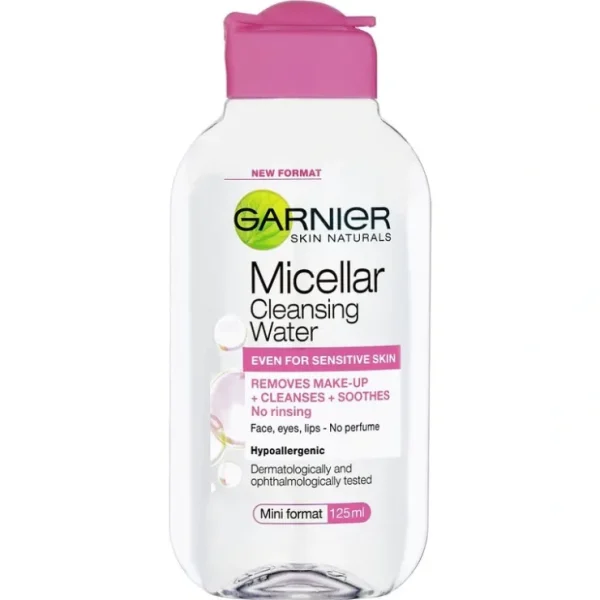 Garnier Micellar Cleansing Water 125ml - Fresh Bloom Skin - Premium Skincare Solutions for Nourished, Hydrated, and Radiant Skin Every Day