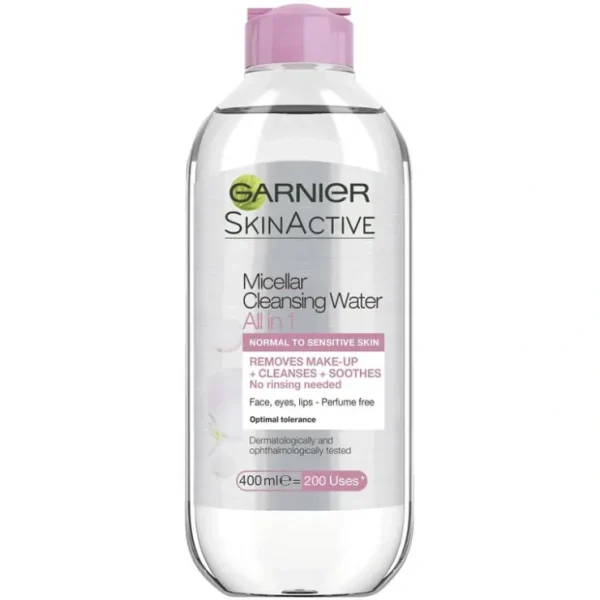 Garnier Micellar Cleansing Water 400 ml - Fresh Bloom Skin - Premium Skincare Solutions for Nourished, Hydrated, and Radiant Skin Every Day