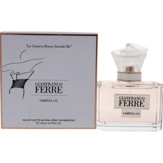 Gianfranco Ferre Camicia 113 by Gianfranco Ferre for Women - 3.4 oz EDT Spray - Fresh Bloom Skin - Premium Skincare Solutions for Nourished, Hydrated, and Radiant Skin Every Day