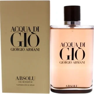 Giorgio Armani Acqua Di Gio Absolu by Giorgio Armani for Men - 6.7 oz EDP Spray - Fresh Bloom Skin - Premium Skincare Solutions for Nourished, Hydrated, and Radiant Skin Every Day