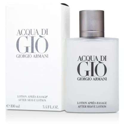 Giorgio Armani Acqua Di Gio After Shave Lotion 100ml/3.4oz - Fresh Bloom Skin - Premium Skincare Solutions for Nourished, Hydrated, and Radiant Skin Every Day