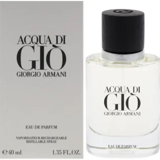 Giorgio Armani Acqua Di Gio by Giorgio Armani for Men - 1.35 oz EDP Spray (Refillable) - Fresh Bloom Skin - Premium Skincare Solutions for Nourished, Hydrated, and Radiant Skin Every Day