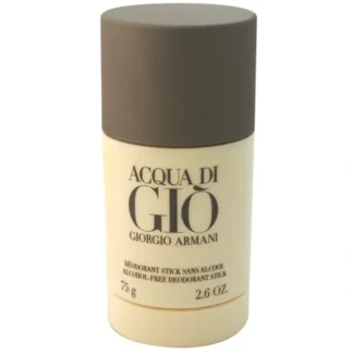 Giorgio Armani Acqua Di Gio by Giorgio Armani for Men - 2.6 oz Alcohol Free Deodorant Stick - Fresh Bloom Skin - Premium Skincare Solutions for Nourished, Hydrated, and Radiant Skin Every Day