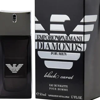Giorgio Armani Diamonds Black Carat Eau De Toilette Spray 50ml/1.7oz - Fresh Bloom Skin - Premium Skincare Solutions for Nourished, Hydrated, and Radiant Skin Every Day