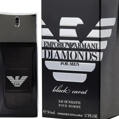 Giorgio Armani Diamonds Black Carat Eau De Toilette Spray 50ml/1.7oz - Fresh Bloom Skin - Premium Skincare Solutions for Nourished, Hydrated, and Radiant Skin Every Day