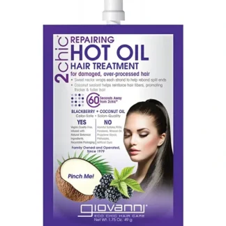Giovanni Hot Oil Hair Treatment - 2chic Repairing (Damaged Hair) 49g - Fresh Bloom Skin - Premium Skincare Solutions for Nourished, Hydrated, and Radiant Skin Every Day