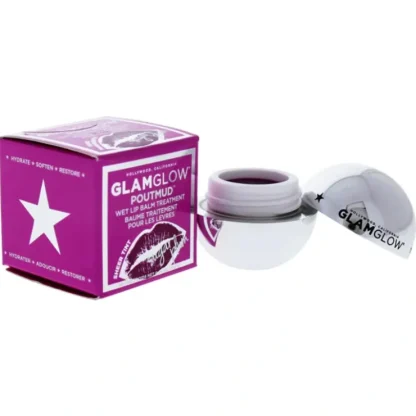 Glamglow Poutmud Wet Lip Balm Treatment - Sugar Plum by Glamglow for Women - 0.24 oz Lip Balm - Fresh Bloom Skin - Premium Skincare Solutions for Nourished, Hydrated, and Radiant Skin Every Day