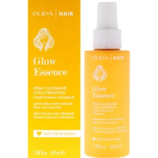 Glow Essence Shine Spray With Keratin by Pupa Milano for Women - 3.38 oz Treatment - Fresh Bloom Skin - Premium Skincare Solutions for Nourished, Hydrated, and Radiant Skin Every Day