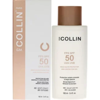 G.M. Collin High Protection Veil SPF 50 by G.M. Collin for Unisex - 3.4 oz Sunscreen - Fresh Bloom Skin - Premium Skincare Solutions for Nourished, Hydrated, and Radiant Skin Every Day