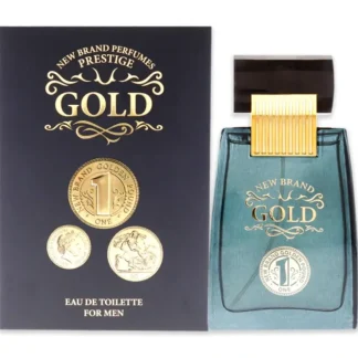 Gold by New Brand for Men - 3.3 oz EDT Spray - Fresh Bloom Skin - Premium Skincare Solutions for Nourished, Hydrated, and Radiant Skin Every Day