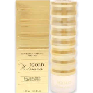 Gold by New Brand for Women - 3.3 oz EDP Spray - Fresh Bloom Skin - Premium Skincare Solutions for Nourished, Hydrated, and Radiant Skin Every Day