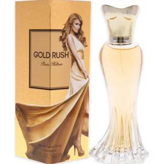 Gold Rush by Paris Hilton for Women - 3.4 oz EDP Spray - Fresh Bloom Skin - Premium Skincare Solutions for Nourished, Hydrated, and Radiant Skin Every Day