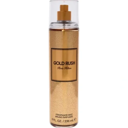 Gold Rush by Paris Hilton for Women - 8 oz Body Mist - Fresh Bloom Skin - Premium Skincare Solutions for Nourished, Hydrated, and Radiant Skin Every Day