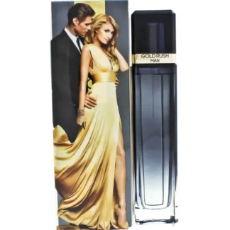 Gold Rush by Paris Hilton for Men - 3.4 oz EDT Spray - Fresh Bloom Skin - Premium Skincare Solutions for Nourished, Hydrated, and Radiant Skin Every Day