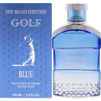 Golf Blue for New Brand for Men by Men - 3.3 oz EDT Spray - Fresh Bloom Skin - Premium Skincare Solutions for Nourished, Hydrated, and Radiant Skin Every Day
