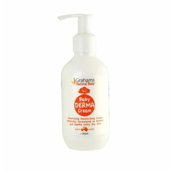 GRAHAMS NATURAL ALTERNATIVES Baby Derma Cream 200ml fixed - fixed s - Fresh Bloom Skin - Premium Skincare Solutions for Nourished, Hydrated, and Radiant Skin Every Day