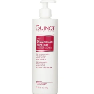 Guinot Demaquillante Micellaire Cleansing Water 500ml/16.9oz - Fresh Bloom Skin - Premium Skincare Solutions for Nourished, Hydrated, and Radiant Skin Every Day