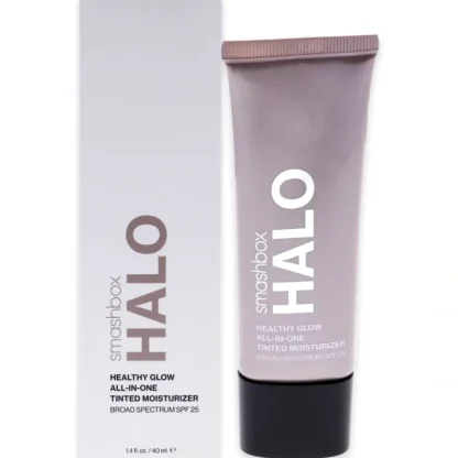 Halo Healthy Glow All-In-One Tinted Moisturizer SPF 25 - Tan by SmashBox for Women - 1.4 oz Makeup - Fresh Bloom Skin - Premium Skincare Solutions for Nourished, Hydrated, and Radiant Skin Every Day