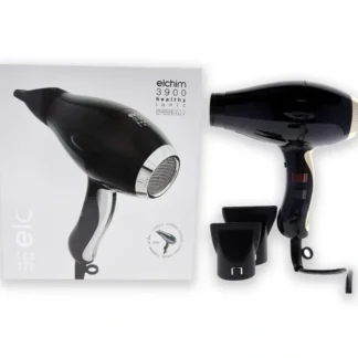3900 Healthy Ionic Hair Dryer - Black-Gold by Elchim for Unisex - 1 Pc Hair Dryer - Fresh Bloom Skin - Premium Skincare Solutions for Nourished, Hydrated, and Radiant Skin Every Day