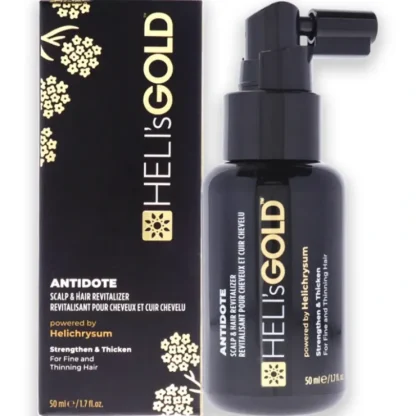 Helis Gold Antidote Scalp and Hair Revitalizer by Helis Gold for Unisex - 1.7 oz Treatment - Fresh Bloom Skin - Premium Skincare Solutions for Nourished, Hydrated, and Radiant Skin Every Day