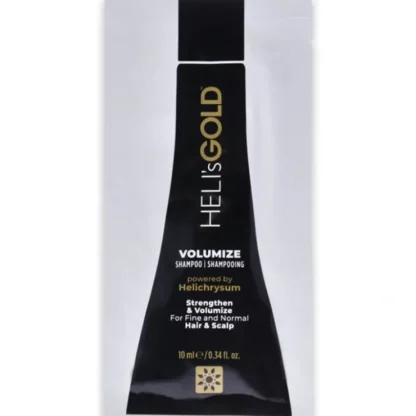 Helis Gold Volumize Shampoo by Helis Gold for Unisex - 0.34 oz Shampoo - Fresh Bloom Skin - Premium Skincare Solutions for Nourished, Hydrated, and Radiant Skin Every Day