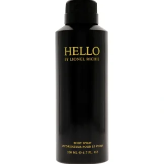Hello by Lionel Richie for Men - 6.7 oz Body Spray - Fresh Bloom Skin - Premium Skincare Solutions for Nourished, Hydrated, and Radiant Skin Every Day