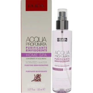 Home Spa Purifying and Rinvigorating Scented Water -Bladderwrack Extract by Pupa Milano for Unisex - 5.07 oz Body Mist - Fresh Bloom Skin - Premium Skincare Solutions for Nourished, Hydrated, and Radiant Skin Every Day