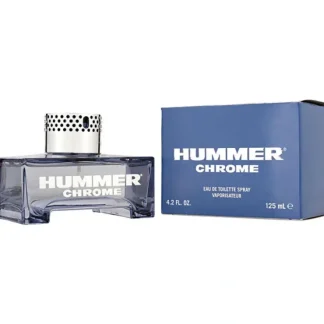 Hummer Chrome Eau De Toilette Spray 125ml/4.2oz - Fresh Bloom Skin - Premium Skincare Solutions for Nourished, Hydrated, and Radiant Skin Every Day