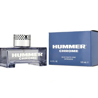 Hummer Chrome Eau De Toilette Spray 125ml/4.2oz - Fresh Bloom Skin - Premium Skincare Solutions for Nourished, Hydrated, and Radiant Skin Every Day