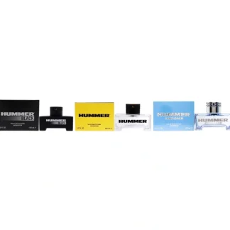 Hummer Kit by Hummer for Men - 3 Pc Kit 4.2 oz EDT Spray,4.2oz Hummer Black EDT Spray, 4.2oz Hummer Chrome EDT Spray - Fresh Bloom Skin - Premium Skincare Solutions for Nourished, Hydrated, and Radiant Skin Every Day