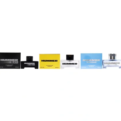 Hummer Kit by Hummer for Men - 3 Pc Kit 4.2 oz EDT Spray,4.2oz Hummer Black EDT Spray, 4.2oz Hummer Chrome EDT Spray - Fresh Bloom Skin - Premium Skincare Solutions for Nourished, Hydrated, and Radiant Skin Every Day