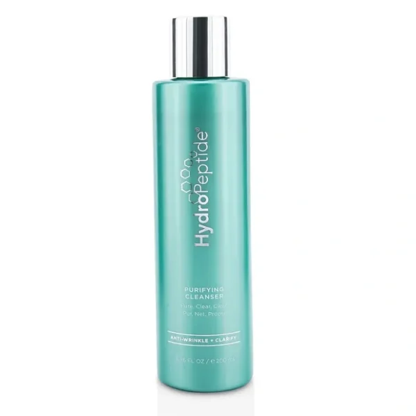 HydroPeptide Purifying Cleanser: Pure, Clear & Clean 200ml/6.76oz - Fresh Bloom Skin - Premium Skincare Solutions for Nourished, Hydrated, and Radiant Skin Every Day